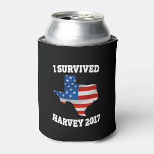 Rafraîchisseur Pour Canette J'ai survécu à l'ouragan Harvey peut refroidir