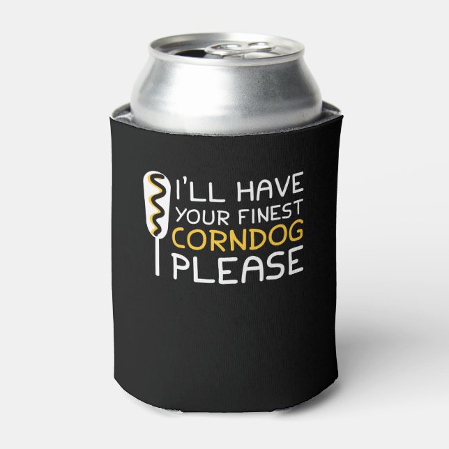 Rafraîchisseur Pour Canette J'Ai Votre Chemise De L'Amant De Corndog La Plus F (Can devant)