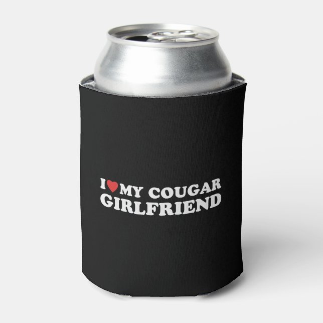 Rafraîchisseur Pour Canette J'Coeur Ma Petite Amie Cougar (Can devant)