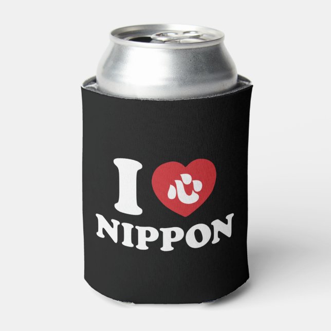 RAFRAÎCHISSEUR  POUR CANETTE JE COEUR [AMOUR] NIPPON CAN COOLER (Can devant)