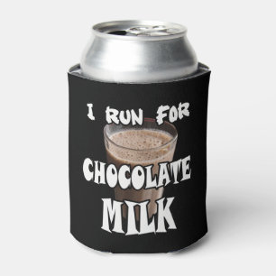 Rafraîchisseur Pour Canette Je cours pour le lait chocolaté Running