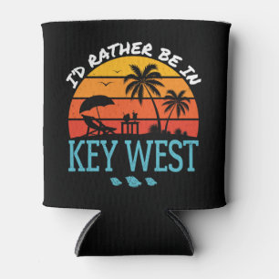 Rafraîchisseur Pour Canette Je préfère être dans Key West Souvenir