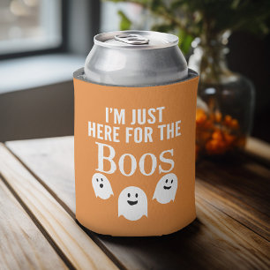 Rafraîchisseur Pour Canette Je suis juste ici pour les Boos - Funny Halloween