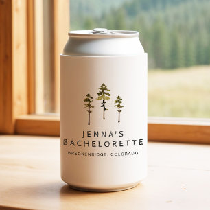 Rafraîchisseur Pour Canette JENNA Pine Tree Camp Mountain Bachelorette