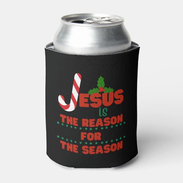 Rafraîchisseur Pour Canette Jésus est la raison de la saison (Can devant)