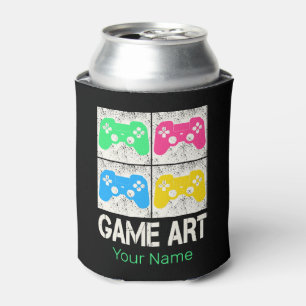 Rafraîchisseur Pour Canette Jeu Art Vintage Gamepad Retro Contrôleur Gamepad