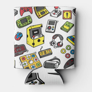 Rafraîchisseur Pour Canette Jeu vidéo, jeu de doodles