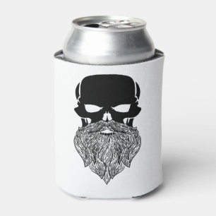 Rafraîchisseur Pour Canette Jolly roger barbu frais de crâne
