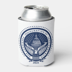Rafraîchisseur Pour Canette Jour d'inauguration du logo inaugural de Biden Har