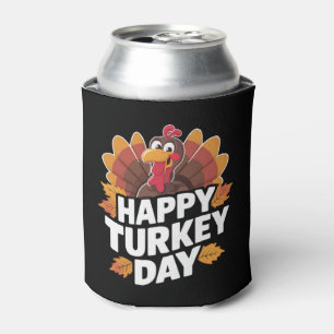 Rafraîchisseur Pour Canette Joyeuse fête de Thanksgiving Day Gift 