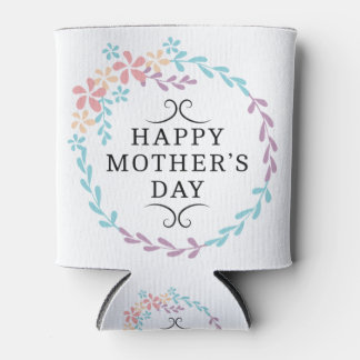 Rafraîchisseur Pour Canette Joyeuse Fête des Mères, Design floral