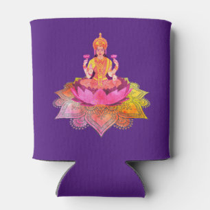 Rafraîchisseur Pour Canette Joyeux Diwali - Déesse Lakshmi Deepalavi 4