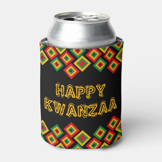 Rafraîchisseur Pour Canette Joyeux KWANZAA (Can devant)