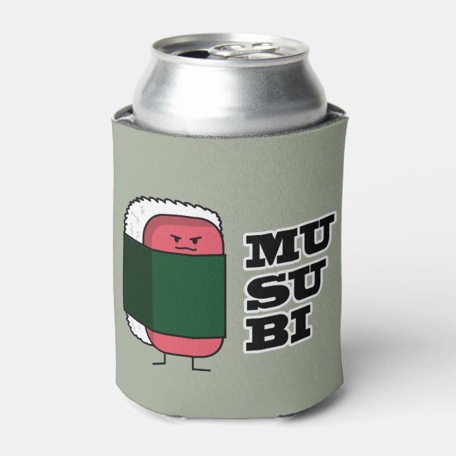 Rafraîchisseur Pour Canette Joyeux mussusuhi nori hawaïen Musubi (Can devant)