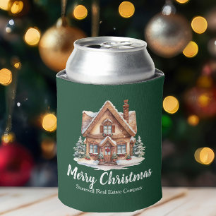 Rafraîchisseur Pour Canette Joyeux Noël Real Estate Company Green Party