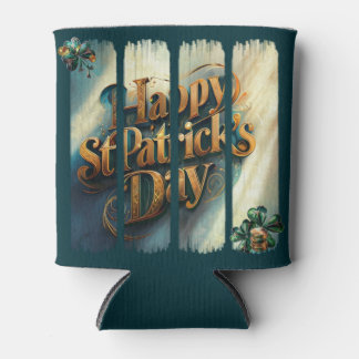 Rafraîchisseur Pour Canette Joyeux St. Patrick's Day Pinceau vertical
