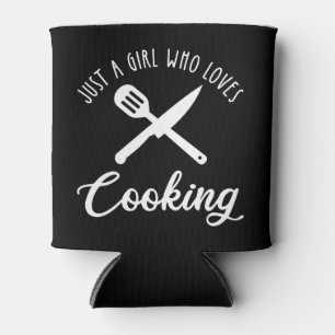 Rafraîchisseur Pour Canette Juste une fille qui aime la Cuisine