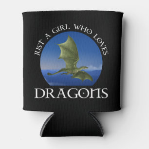Rafraîchisseur Pour Canette Juste Une Fille Qui Aime Les Dragons