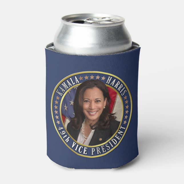 Rafraîchisseur Pour Canette Kamala Harris 49e vice-présidente (Can devant)