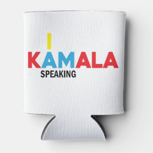 Rafraîchisseur Pour Canette Kamala Harris, je parle