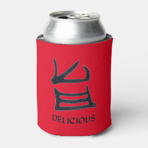 Rafraîchisseur Pour Canette Kanji Delicious rouge peut refroidir