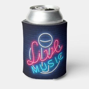 Rafraîchisseur Pour Canette Karaoke Neon Éclairage Mot Courbé Art Texte
