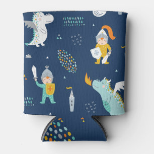 Rafraîchisseur Pour Canette Knight Dragon Castle Motif enfant