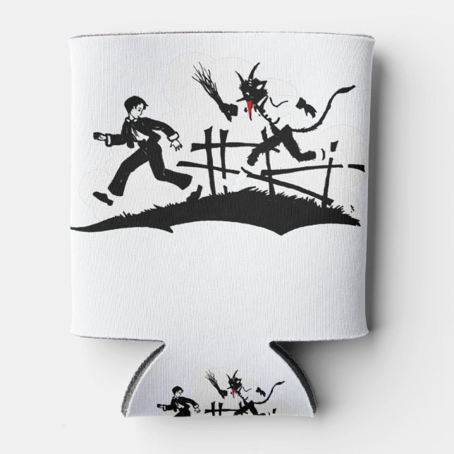 Rafraîchisseur Pour Canette krampus xmas (Devant)
