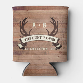 Rafraîchisseur Pour Canette La chasse sur la coutume Rustique Antler mariage F