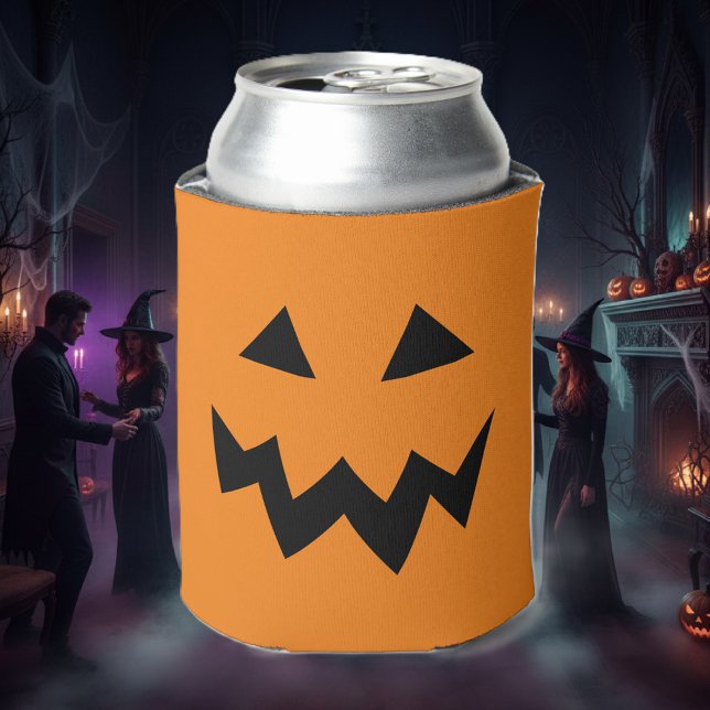 Rafraîchisseur Pour Canette La fête d'Halloween peut refroidir avec le visage  (Halloween can cooler)