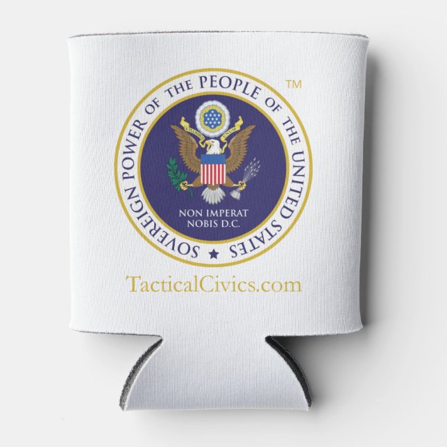 Rafraîchisseur Pour Canette La mousse Tactical Civics™ refroidit (Devant)