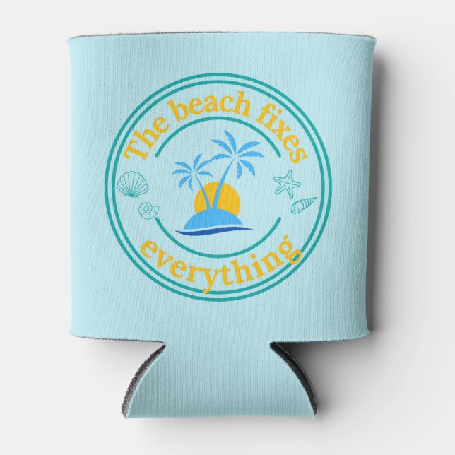 Rafraîchisseur Pour Canette La Plage Répare Tout (Devant)