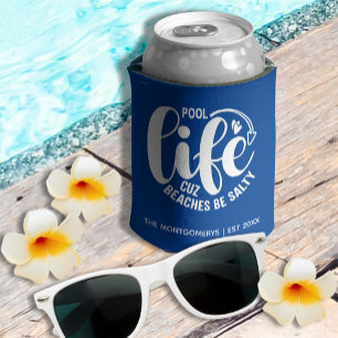 Rafraîchisseur Pour Canette La vie en piscine est meilleure