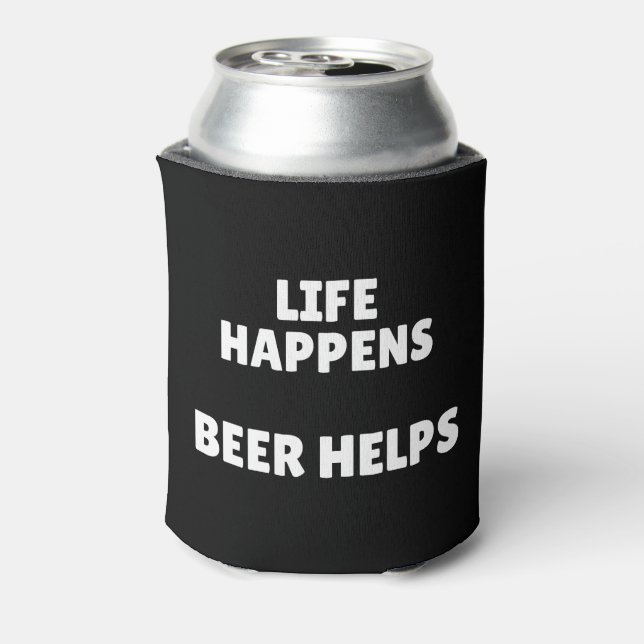 Rafraîchisseur Pour Canette La vie se passe Bière aide (Can Dos)