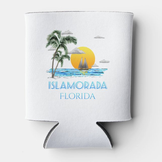 Rafraîchisseur Pour Canette La voile Islamorada Florida Keys (Devant)