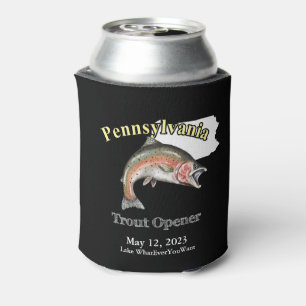 Rafraîchisseur Pour Canette Lac / Date Pennsylvania Trout Opener Dark
