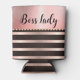 Rafraîchisseur Pour Canette Lady Boss Rose Épais