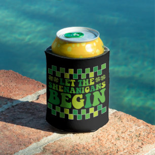 Rafraîchisseur Pour Canette Laissez Les Shenanigans Commencer Irish Super Retr