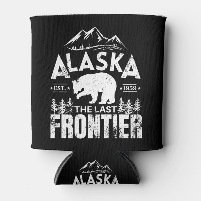 Rafraîchisseur Pour Canette L'Alaska La Dernière Frontière (Devant)