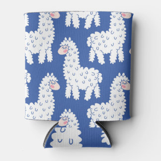 Rafraîchisseur Pour Canette Lama alpaca, motif vintage
