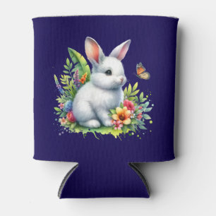 Rafraîchisseur Pour Canette Lapin de ferme bébé Clipart de sublimation-88186