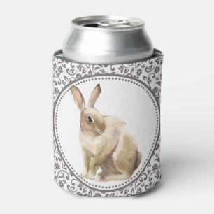 Rafraîchisseur Pour Canette Lapin de Pâques Floral