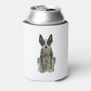 Rafraîchisseur Pour Canette L'art ACD de l'Australian Cattle Dog Blue Heeler