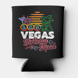 Rafraîchisseur Pour Canette Las Vegas Anniversaire Fête Rétro Soleil Anniversa
