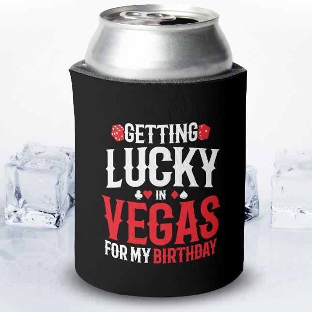 Rafraîchisseur Pour Canette Las Vegas Anniversaire - Obtenir de la chance à Ve (Créateur téléchargé)