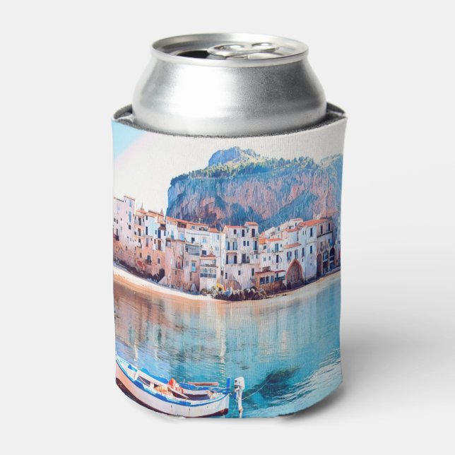Rafraîchisseur Pour Canette ldp CEFALÙ - Sicile - plage - panorama (Can devant)