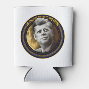 Rafraîchisseur Pour Canette Le cinquantième anniversaire JFK d'Apollo 11 nous