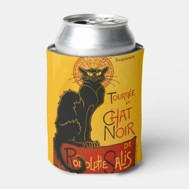 Rafraîchisseur Pour Canette Le Conversation Noir Le Chat Noir (Can devant)