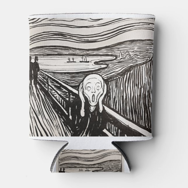 Rafraîchisseur Pour Canette Le cri Edvard Munch (Devant)