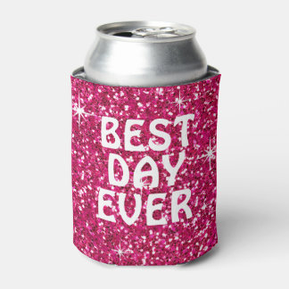 Rafraîchisseur Pour Canette LE MEILLEUR JOUR | fuchsia parties scintillant